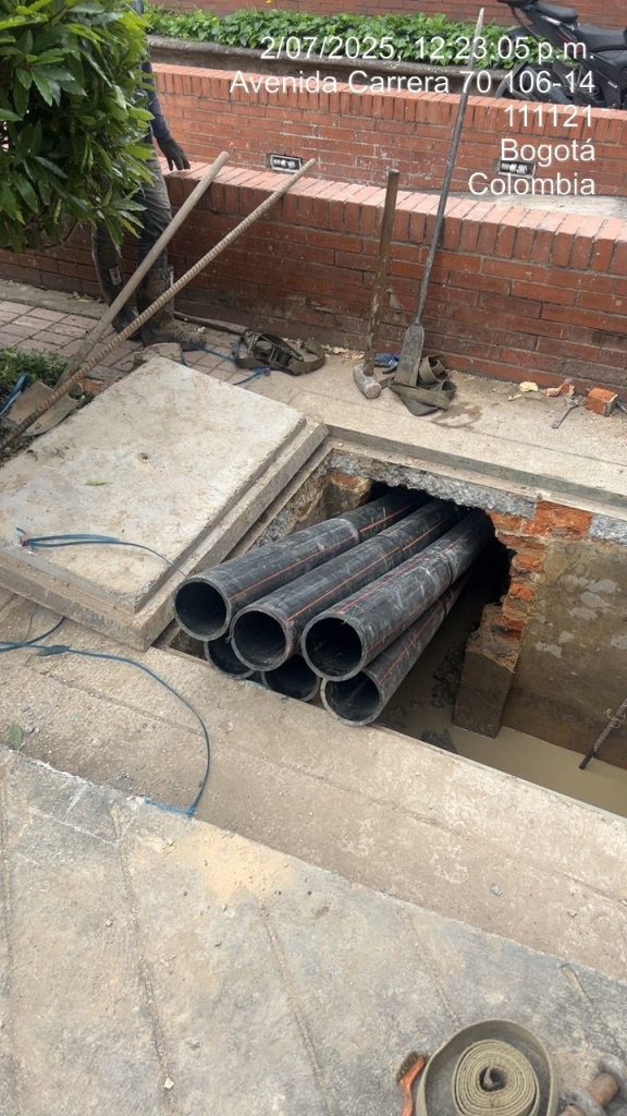 6 DUCTOS DE 6 PULGADAS PARA ELECTRICIDAD